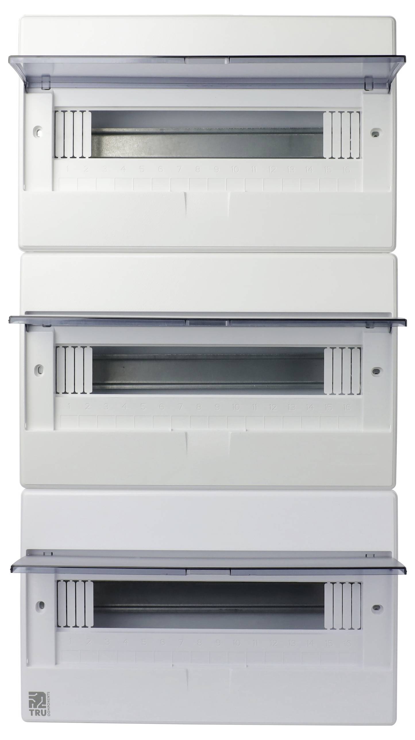 TRU COMPONENTS TC-GYB5-48 Installations-Gehäuse 366 x 690 x 95 Metall 1St.