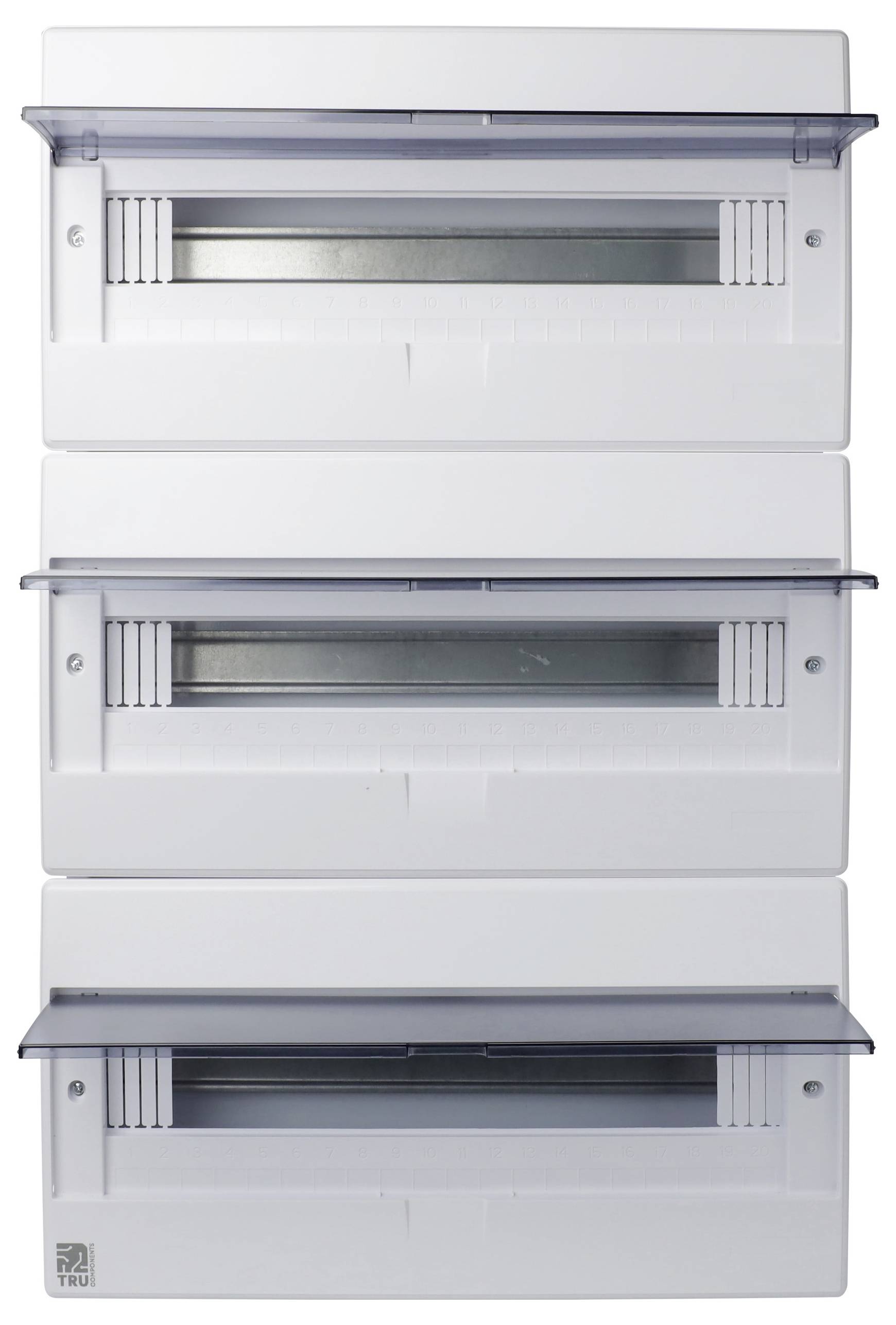 TRU COMPONENTS TC-GYB5-60 Installations-Gehäuse 438 x 690 x 95 Metall 1St.