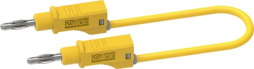 Electro PJP 2112-CD1-100J Messleitung Bananenstecker 4 mm 100 cm Gelb 1 St.