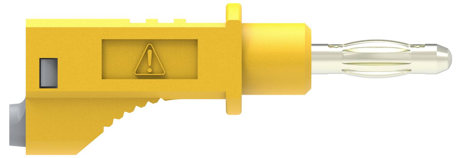 Electro PJP 2111-CD1-50J Messleitung Bananenstecker 4mm 50cm Gelb 1St.