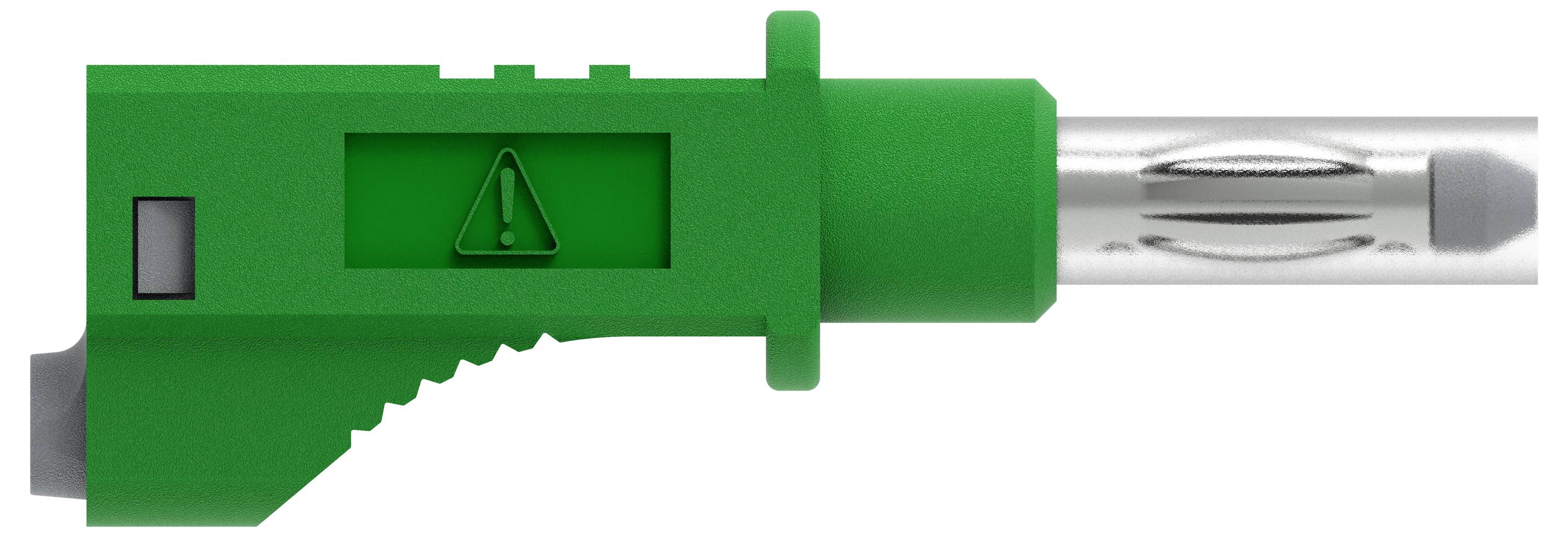 Electro PJP 2211/600V-CD1-100V Messleitung Bananenstecker 100cm Grün 1St.