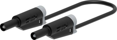 Electro PJP 2711-IEC-CD1-50N Messleitung Steckanschluss 4 mm, Bananenstecker 50 cm Schwarz 1 St.