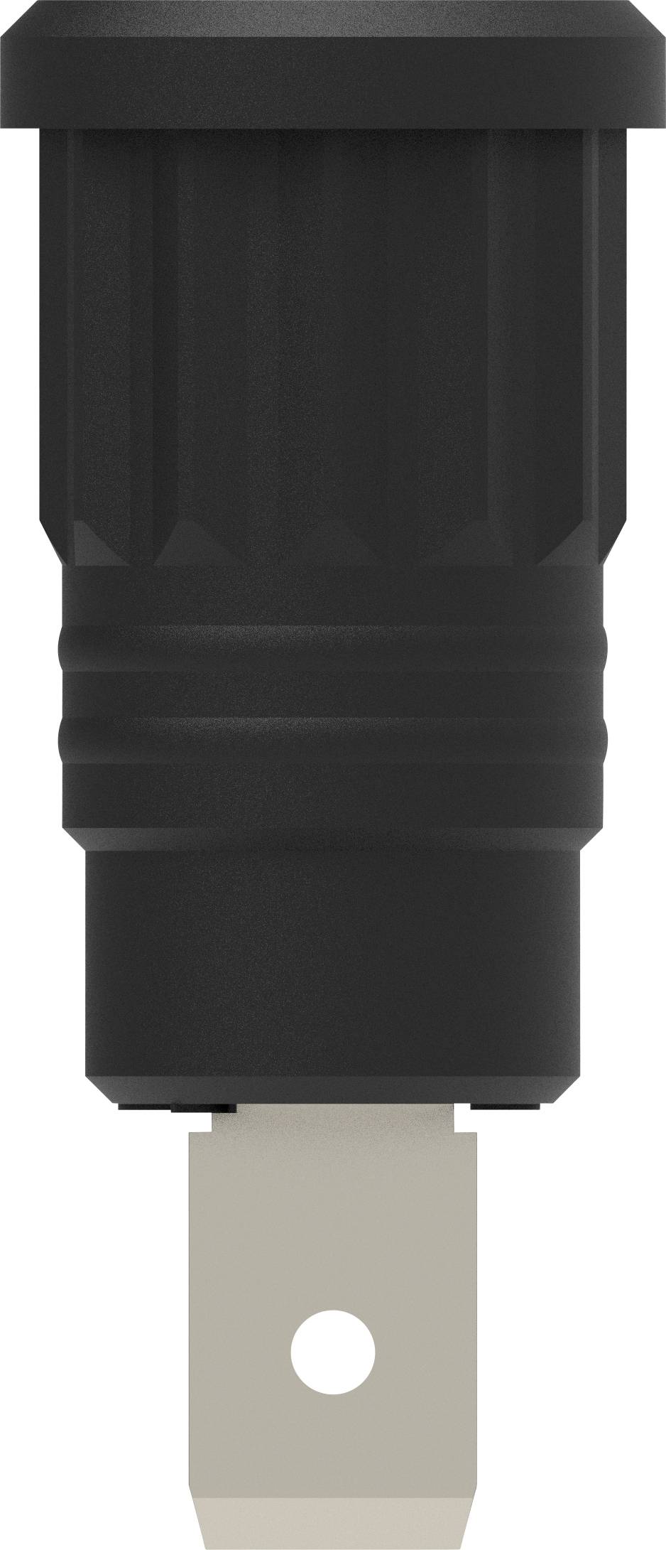 Electro PJP 3286-CD1-N Sicherheits-Einpressbuchse Schwarz