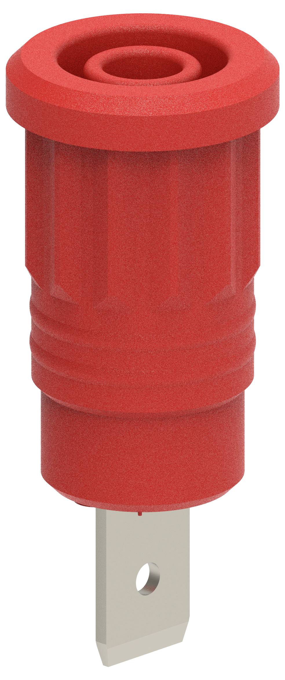 Electro PJP 3286-CD1-R Sicherheits-Einpressbuchse Rot