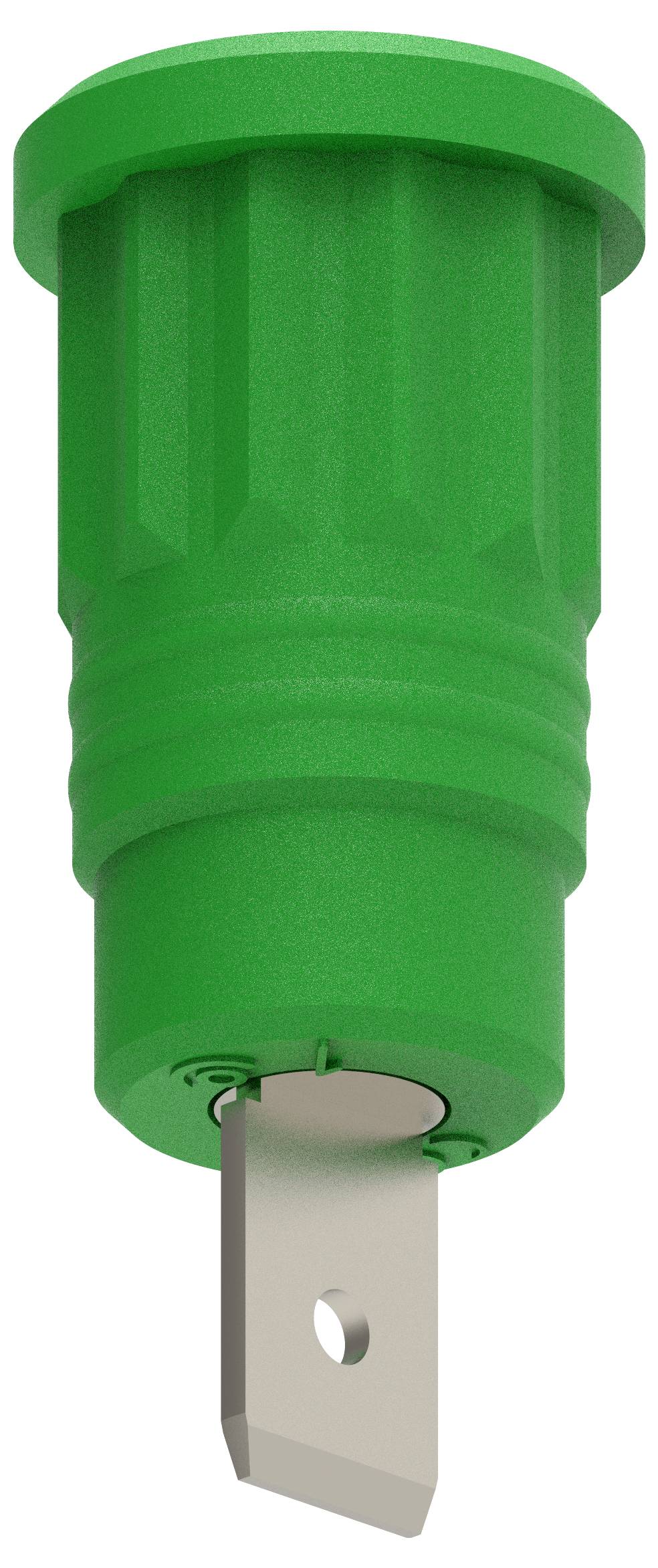 Electro PJP 3286-CD1-V Sicherheits-Einpressbuchse Grün