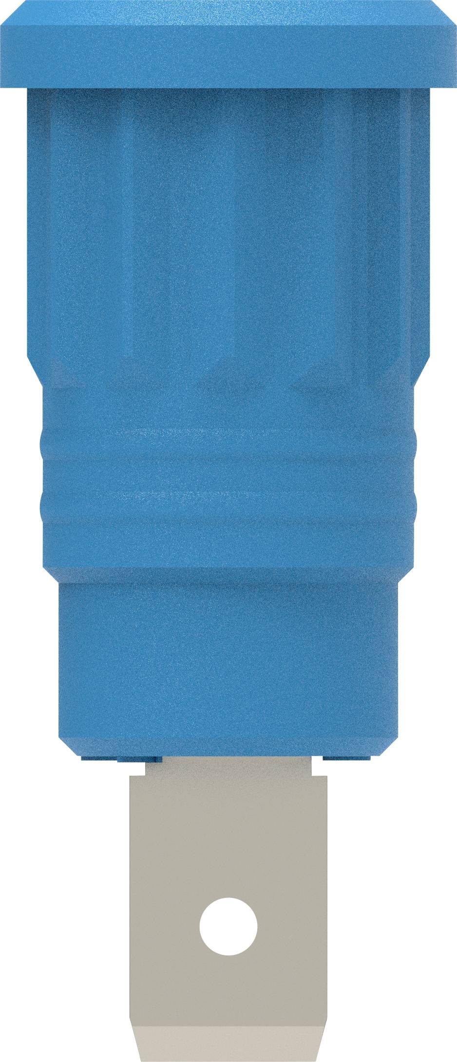 Electro PJP 3286-CD1-BL Sicherheits-Einpressbuchse Blau