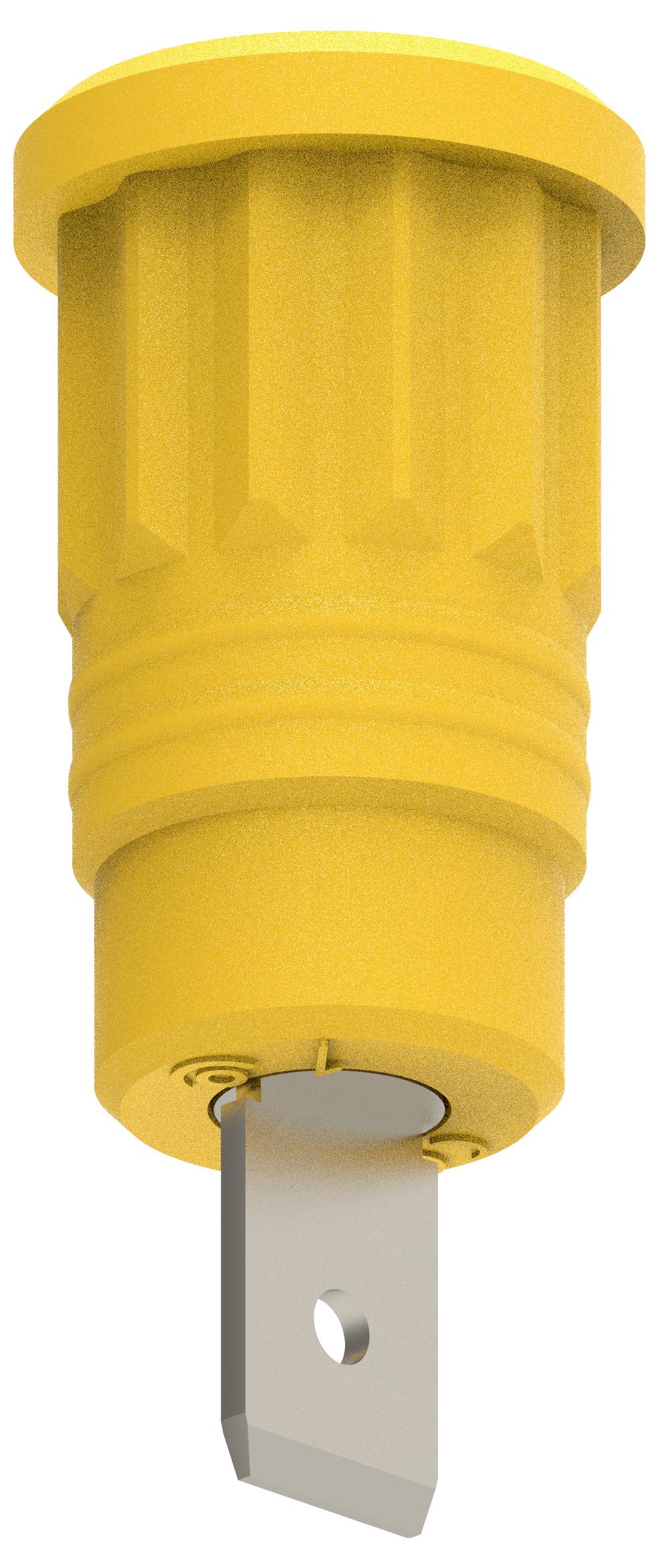 Electro PJP 3286-CD1-J Sicherheits-Einpressbuchse Gelb