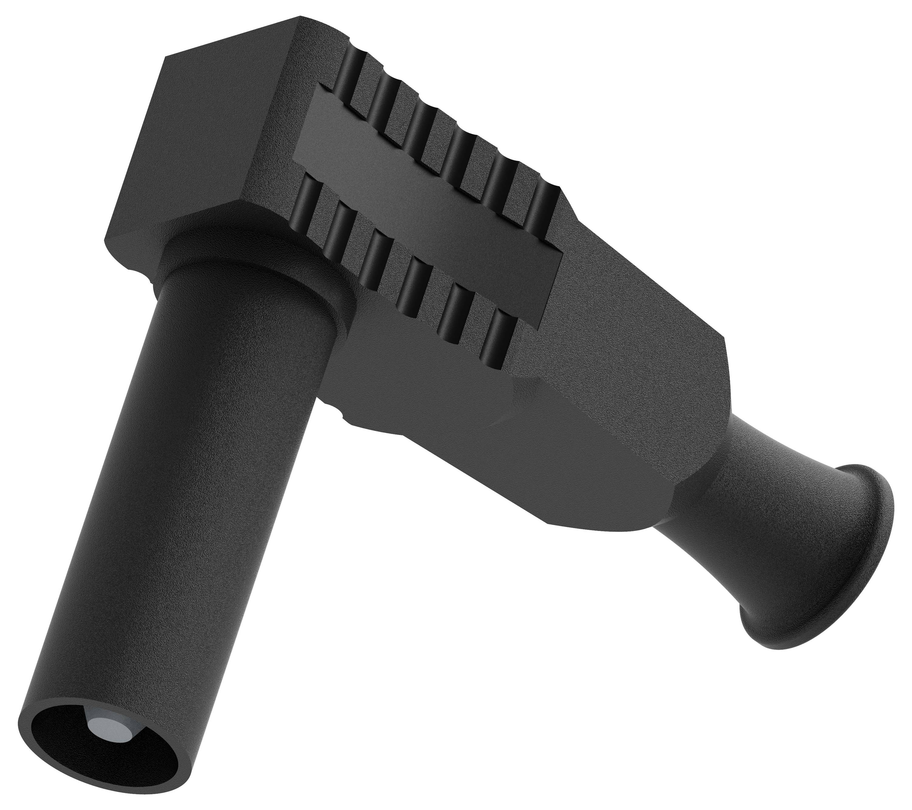 Electro PJP 1067-CD1-N Bananenstecker Schwarz 1St.