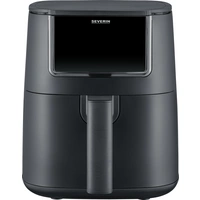 Severin FR 2461 Heißluft-Fritteuse 4l 1300W Timerfunktion, mit Display Schwarz Severin FR 2461 Heißluft-Fritteuse 4l 1300W Timerfunktion, mit Display Schwarz