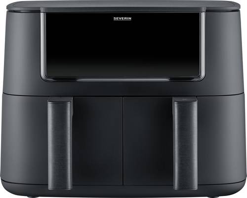 Severin FR 2463 Heißluft-Fritteuse 8l 2600W Timerfunktion, mit Display Schwarz