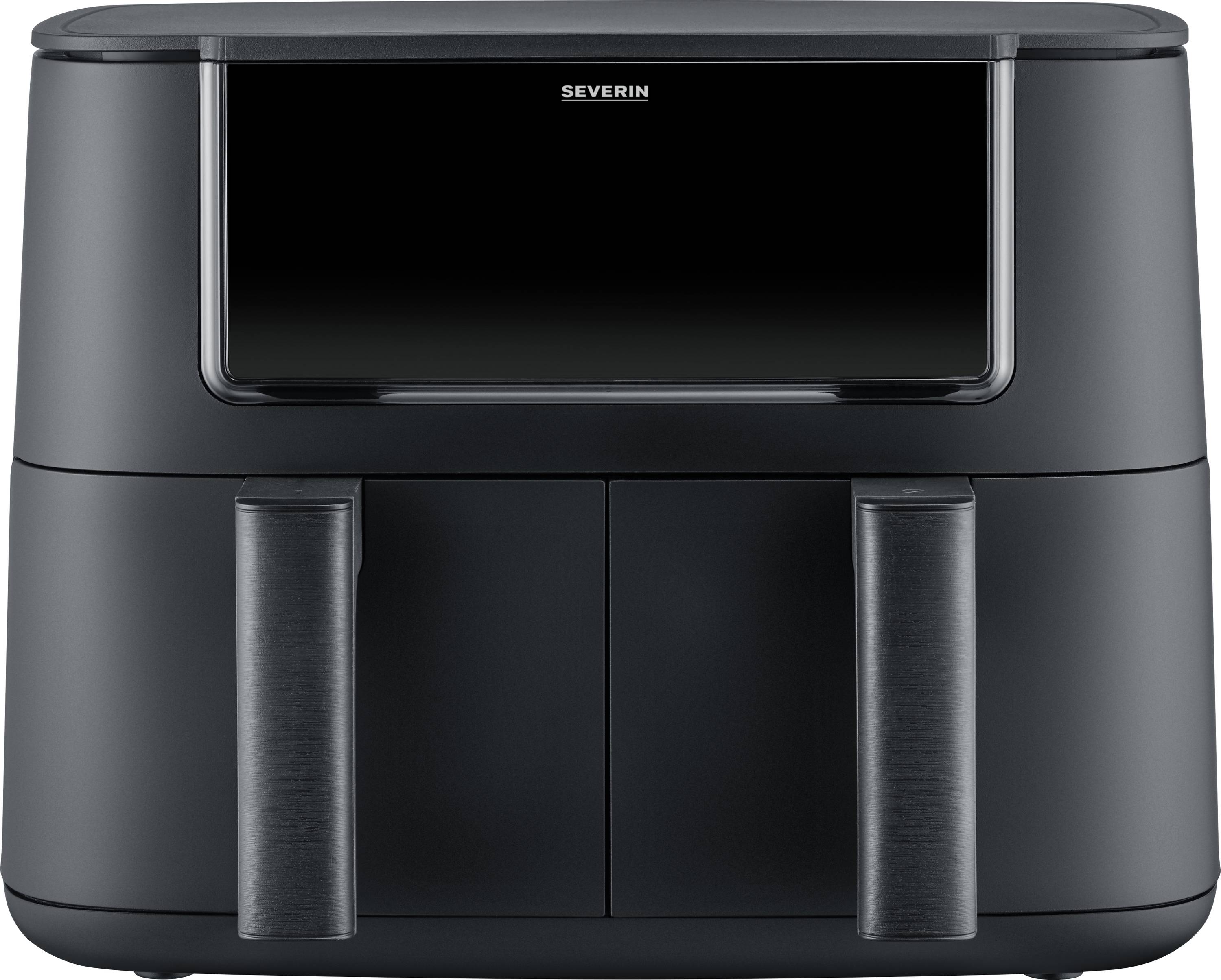 Severin FR 2463 Heißluft-Fritteuse 8 l 2600 W Timerfunktion, mit Display Schwarz