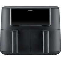 Severin FR 2463 Heißluft-Fritteuse 8l 2600W Timerfunktion, mit Display Schwarz Severin FR 2463 Heißluft-Fritteuse 8l 2600W Timerfunktion, mit Display Schwarz