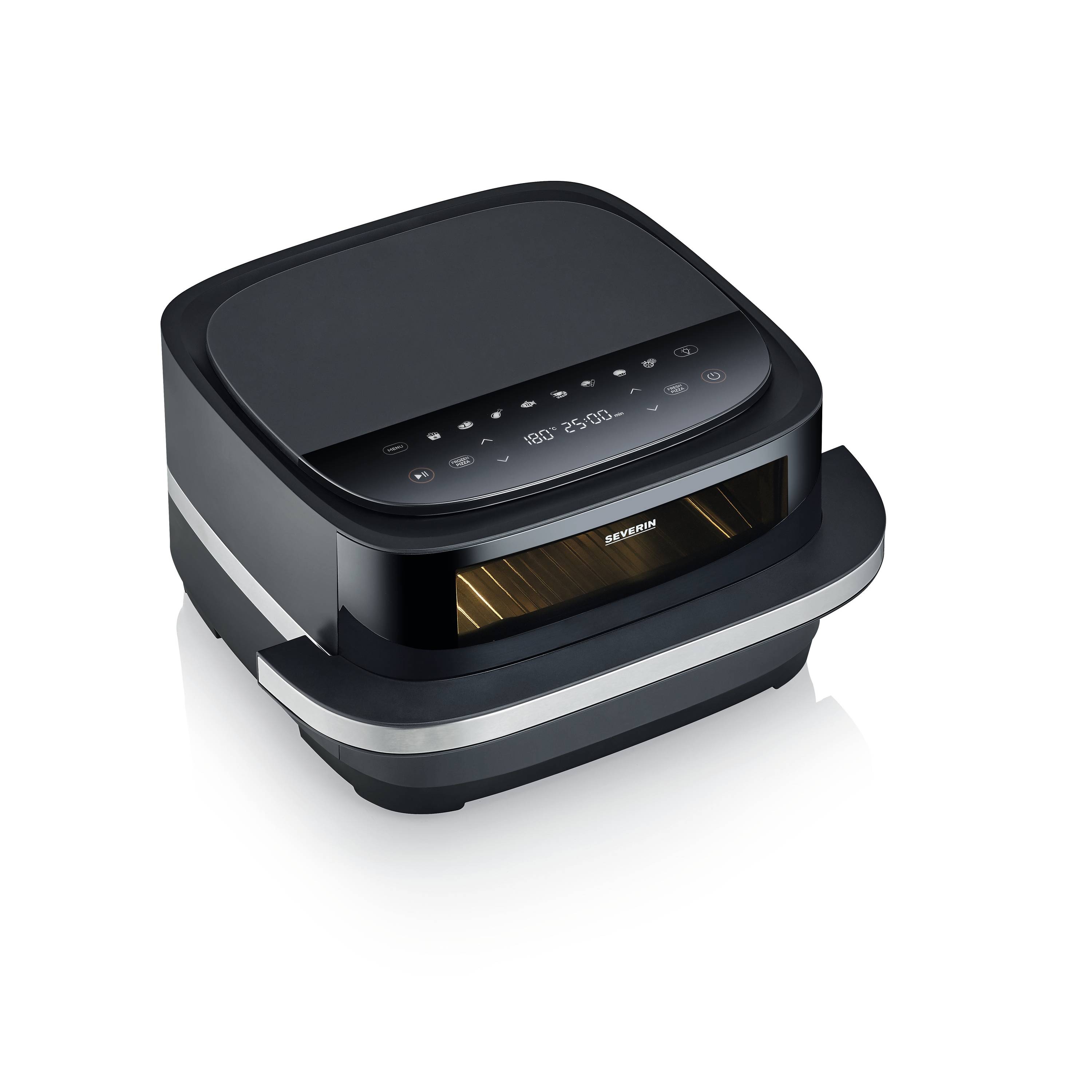 Severin FR 2464 Heißluft-Fritteuse 4l 2100W Timerfunktion Schwarz