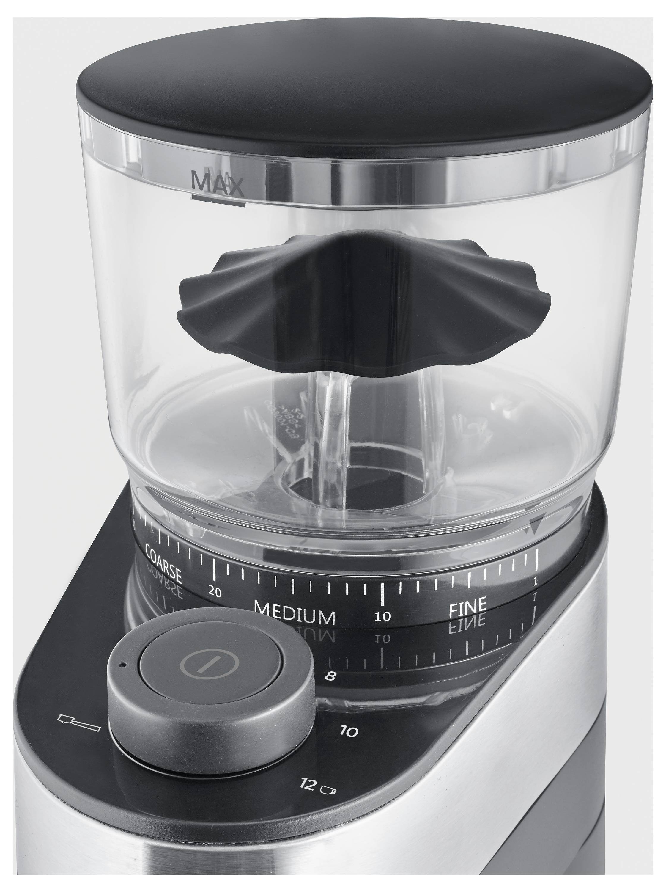 Severin KM 3880 Kaffeemühle Schwarz, Edelstahl