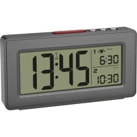 TFA Dostmann 60.2563.10 Funk Wecker Anthrazit Alarmzeiten 2 TFA Dostmann 60.2563.10 Funk Wecker Anthrazit Alarmzeiten 2