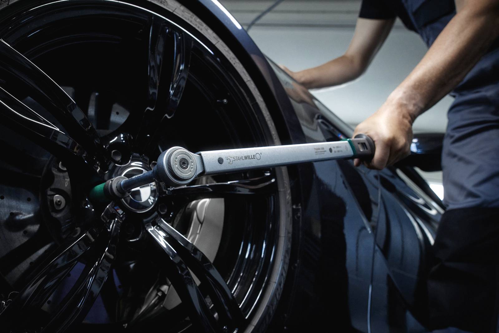 Stahlwille 750NR/200 50021004 Drehmomentschlüssel für Aufsteckwerkzeuge, mit Knarre 1/2" (12.5 mm) 40 - 200 Nm