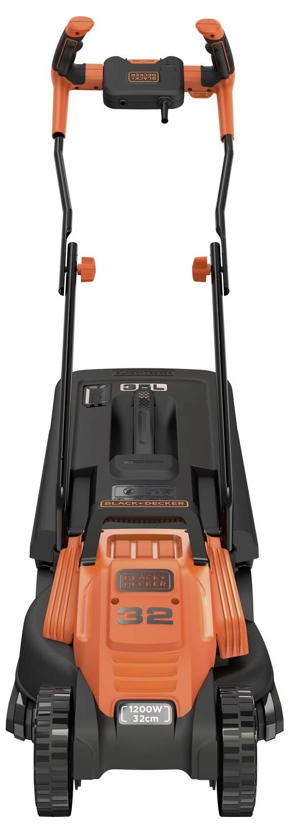 Black & Decker Elektro Rasenmäher mit Schnitthöhenverstellung 1200W Schnittbreite (max.) 32cm