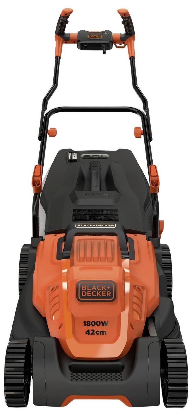 Black & Decker Elektro Rasenmäher mit Schnitthöhenverstellung 1800W Schnittbreite (max.) 42cm