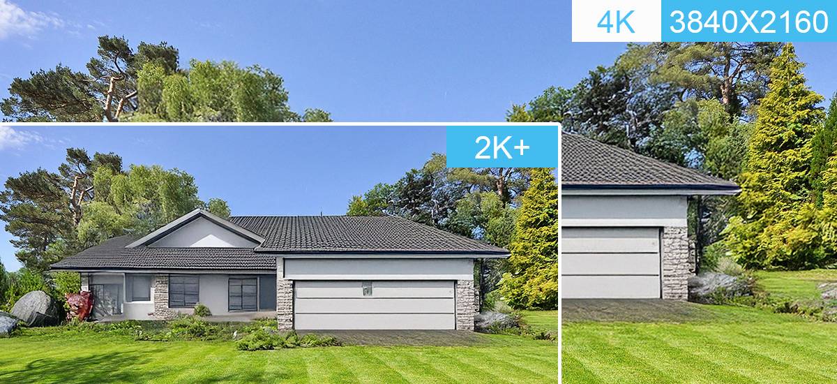 INSTAR INSTAR IN-9808 4K schwarz 18001 IP Überwachungskamera