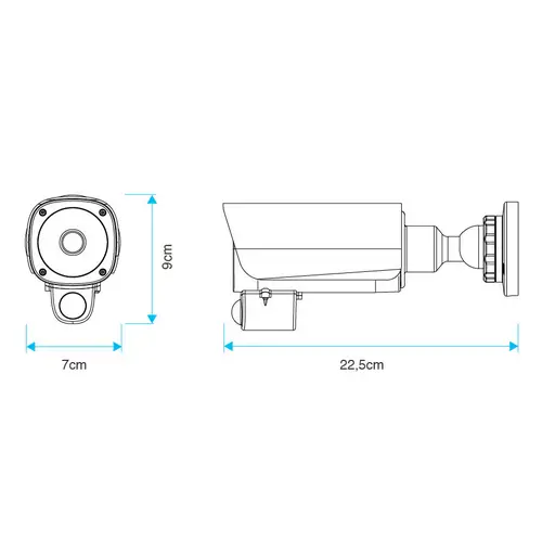 INSTAR IN-9808 4K schwarz 18001 IP Überwachungskamera INSTAR IN-9808 4K schwarz 18001 IP Überwachungskamera
