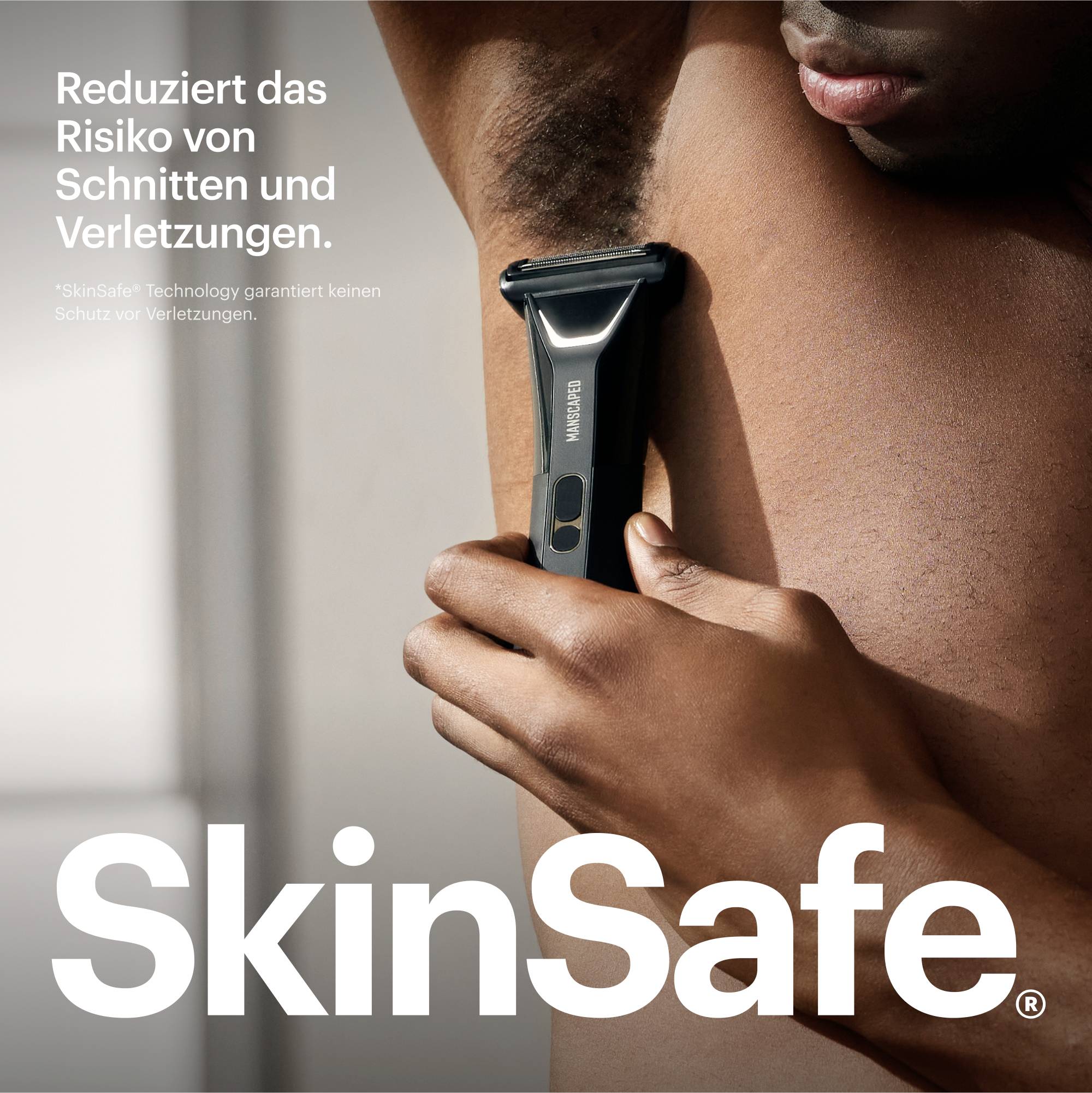 MANSCAPED The Lawn Mower 5.0 Ultra Rasierer, Bartschneider, Haarschneider Schwarz