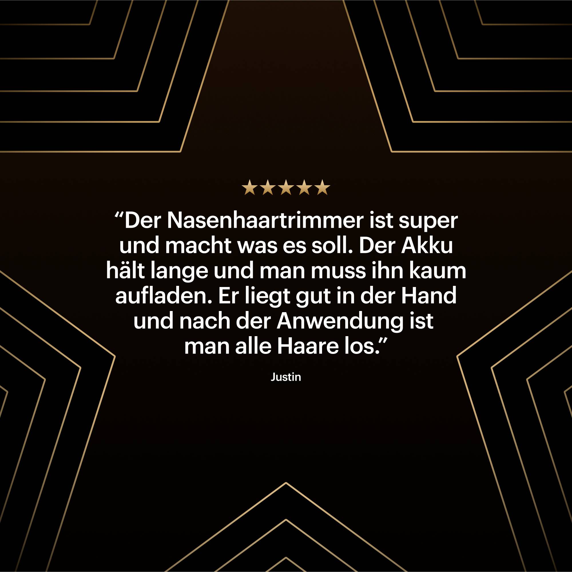 MANSCAPED Weed Wacker 2.0 Ohr-, Nasenhaartrimmer Schwarz