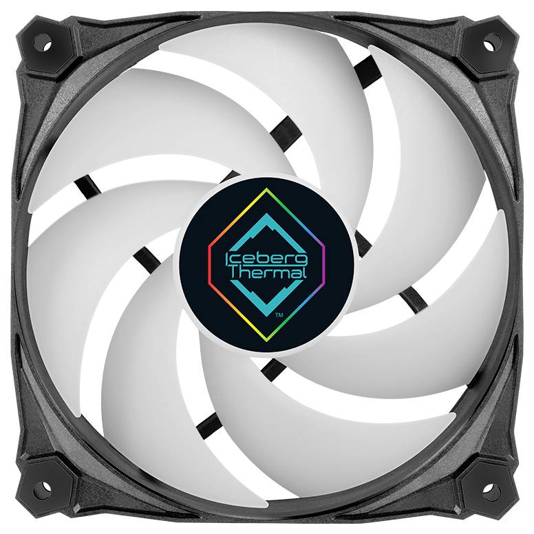 Iceberg Interactive IG12LT-B3A PC-Gehäuse-Lüfter Schwarz