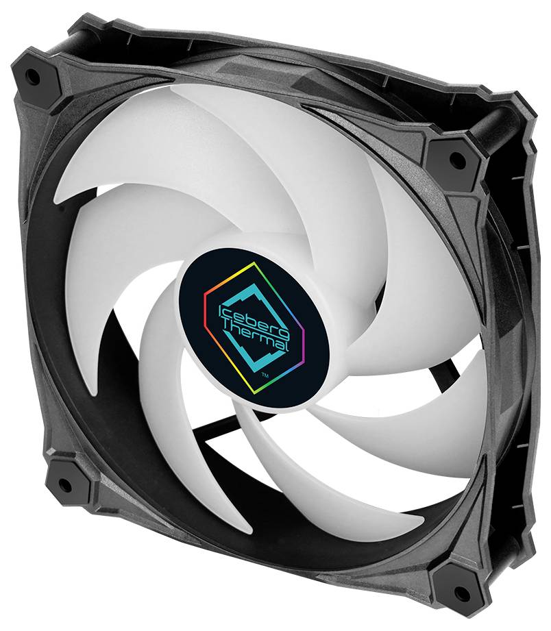 Iceberg Interactive IG12LT-B3A PC-Gehäuse-Lüfter Schwarz