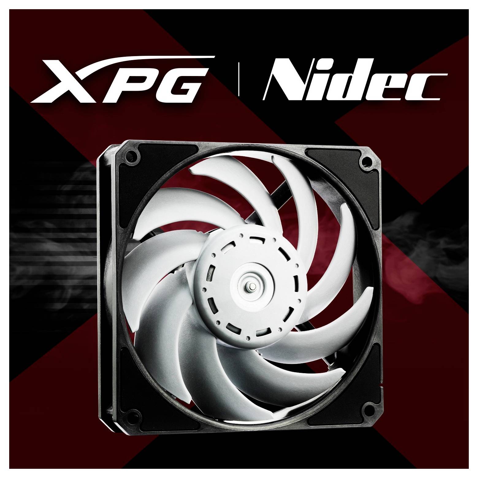 ADATA VENTO Pro 120 PC-Gehäuse-Lüfter Schwarz, Weiß (B x H x T) 120 x 25 x 120mm