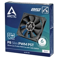 Arctic ACFAN00295A PC-Gehäuse-Lüfter Schwarz (B x H x T) 80 x 80 x 15mm Arctic ACFAN00295A PC-Gehäuse-Lüfter Schwarz (B x H x T) 80 x 80 x 15mm