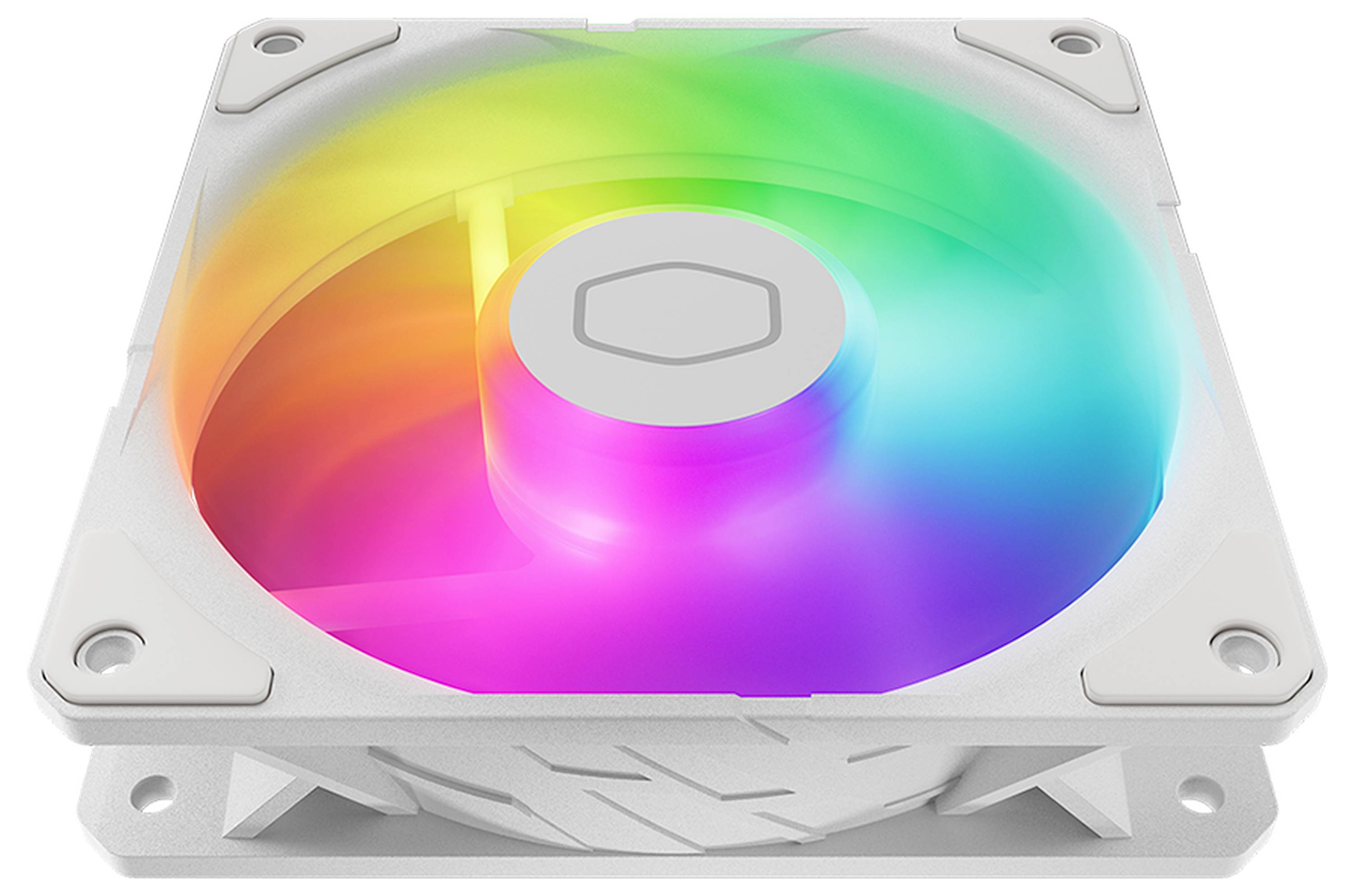 Cooler Master SickleFlow Edge PC-Gehäuse-Lüfter Weiß (B x H x T) 120 x 25 x 120 mm inkl. LED-Beleuchtung