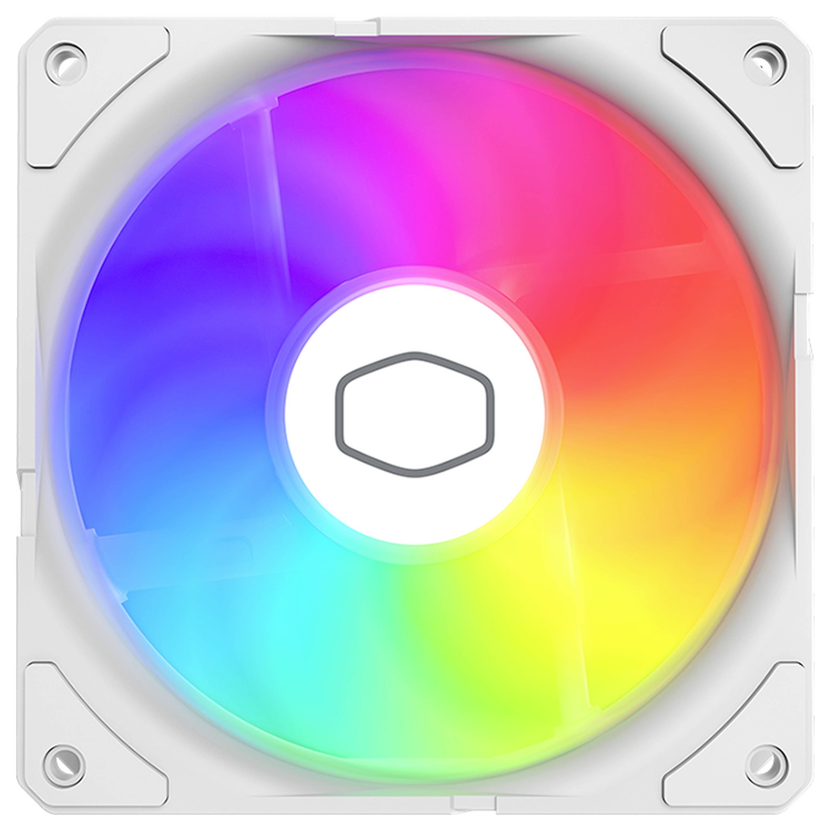 Cooler Master SickleFlow Edge PC-Gehäuse-Lüfter Weiß (B x H x T) 120 x 25 x 120 mm inkl. LED-Beleuchtung