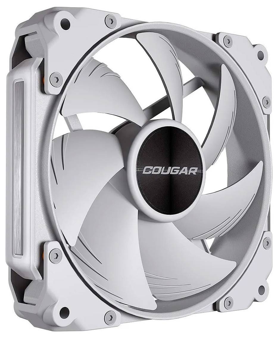 Cougar CF-APR12HW3-RGB PC-Gehäuse-Lüfter Weiß (B x H x T) 120 x 120 x 28mm