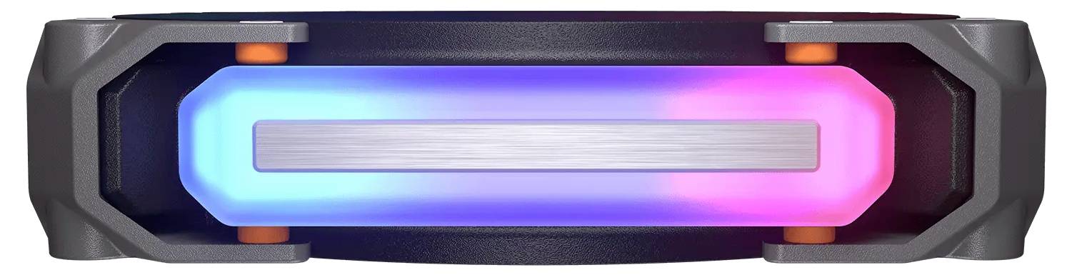 Cougar CF-ARB12HB3-RGB PC-Gehäuse-Lüfter Schwarz (B x H x T) 120 x 120 x 28mm