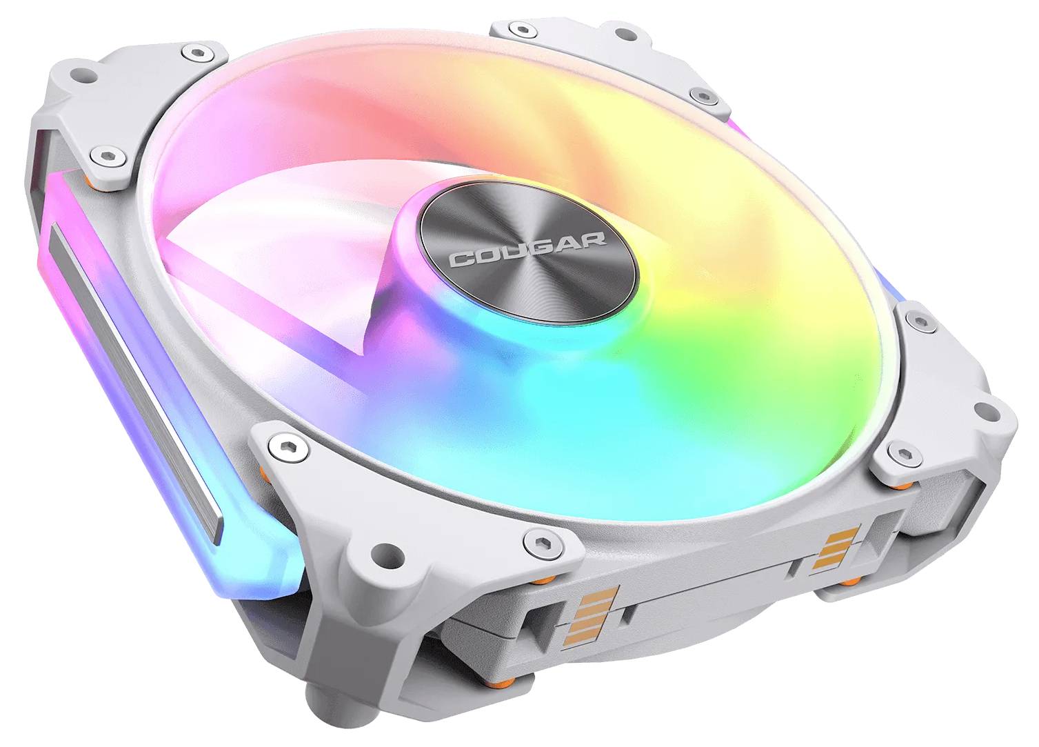 Cougar CF-ARW12HW-RGB PC-Gehäuse-Lüfter Weiß (B x H x T) 120 x 120 x 28mm