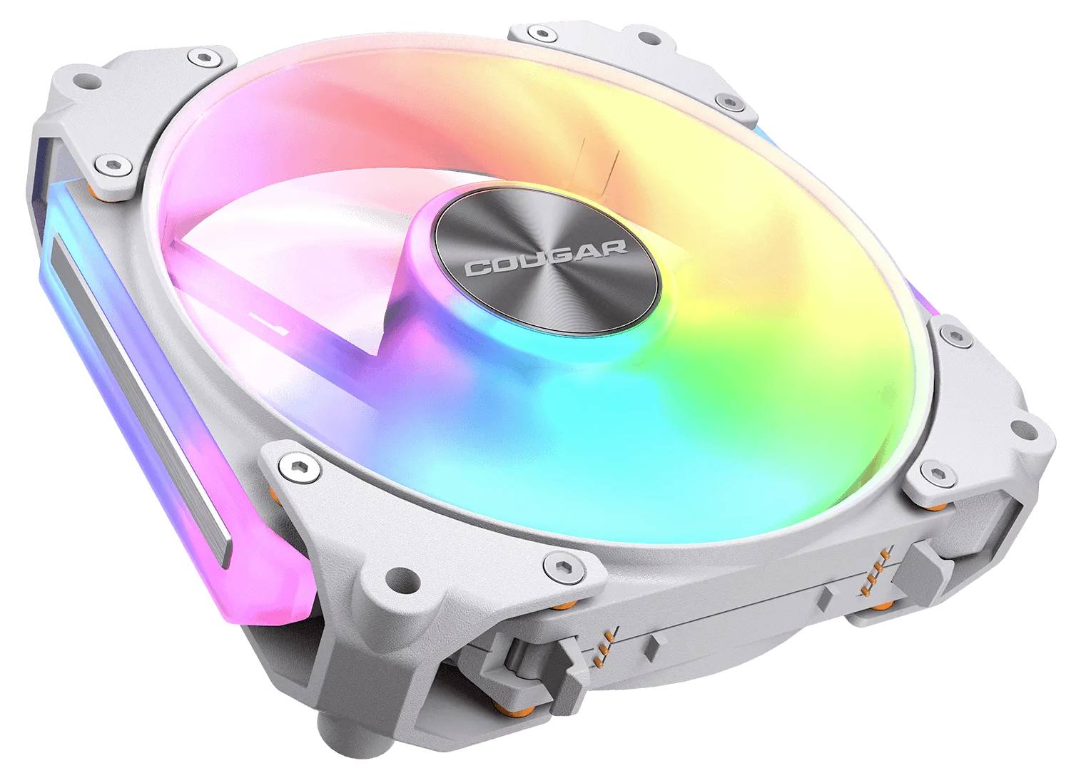 Cougar CF-ARW12HW3-RGB PC-Gehäuse-Lüfter Weiß (B x H x T) 120 x 120 x 28mm