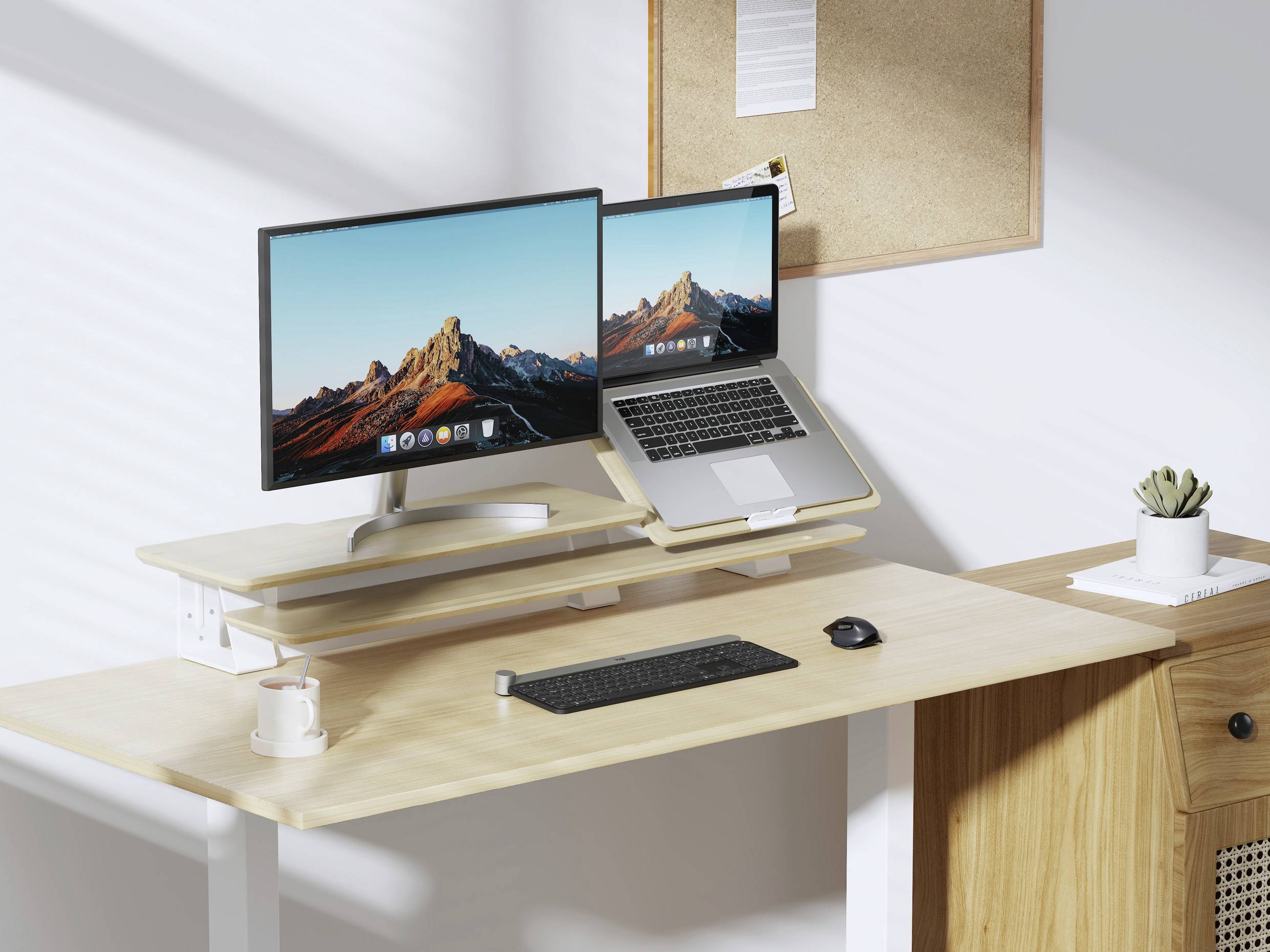 SpeaKa Professional SP-STB34-03 Aufsatz-Paneel Holz (hell)