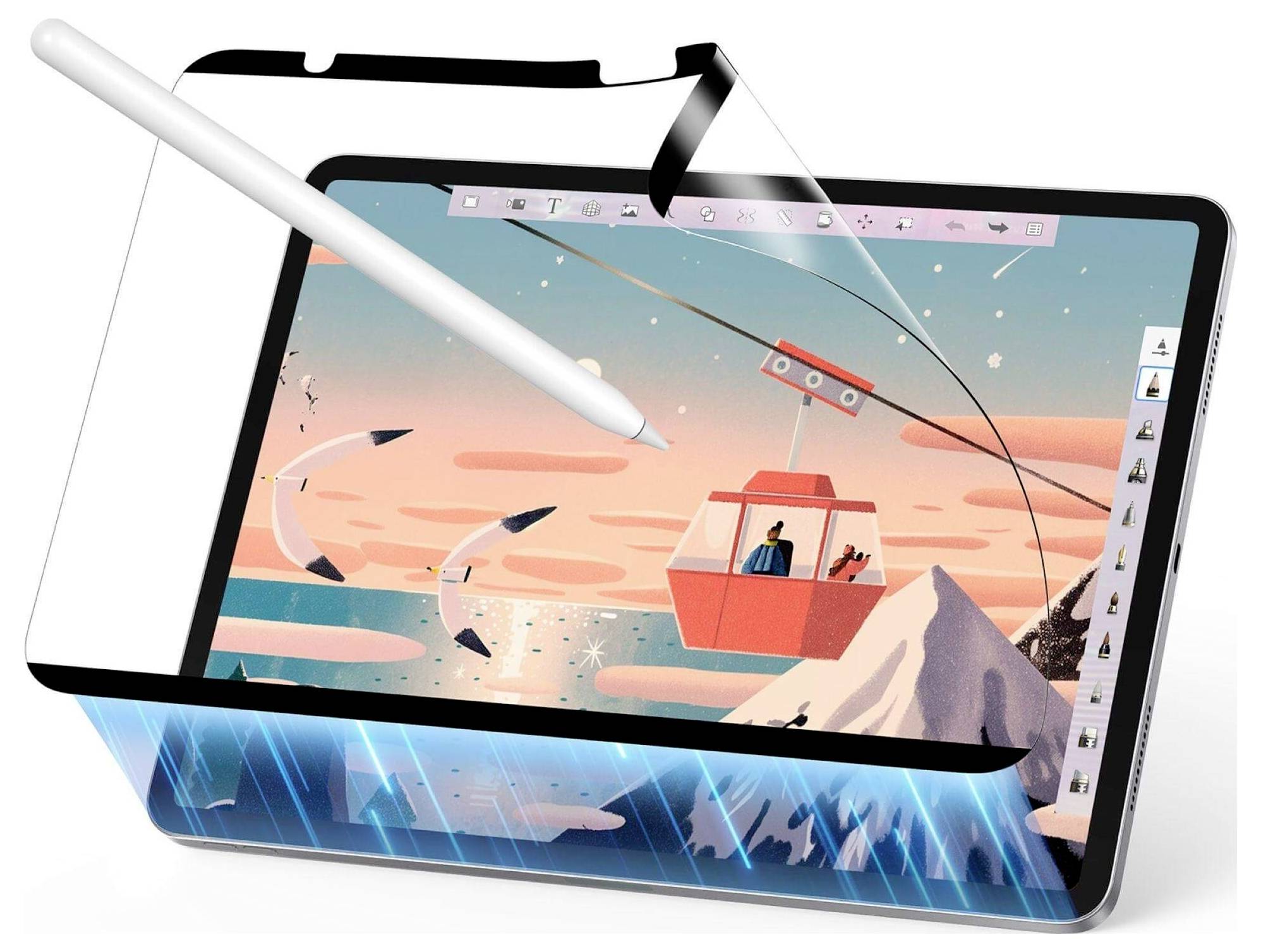 ESR Paper-Feel Displayschutzfolie Apple iPad 10.9" (Gen.10, 2022), iPad 10.9" (A16, 2025) 1 St. 1E07601001