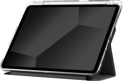 STM Goods Opp Tablet-Cover Apple iPad Air 11 (M3, 2025) 27,9cm (11 ) Book Cover Schwarz, Transpare