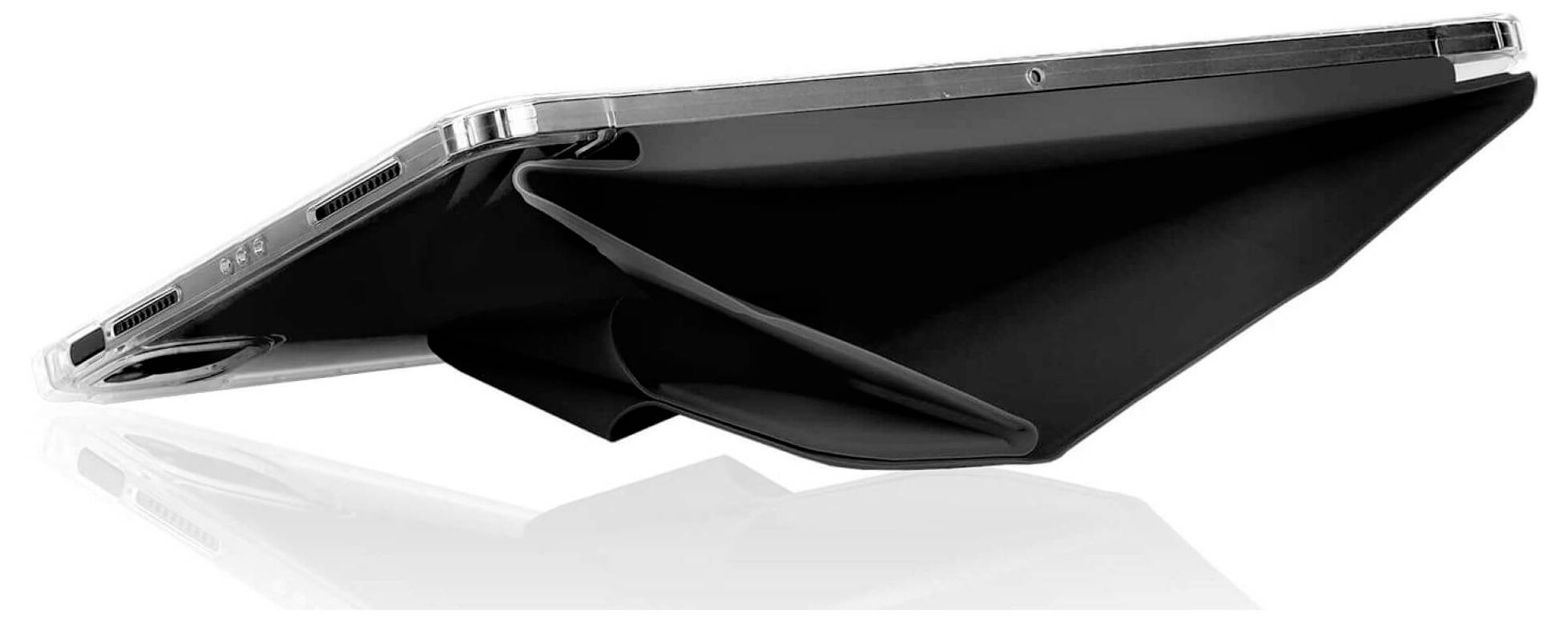 STM Goods Opp Tablet-Cover Apple iPad Air 11 (M3, 2025) 27,9cm (11") Book Cover Schwarz, Transparent