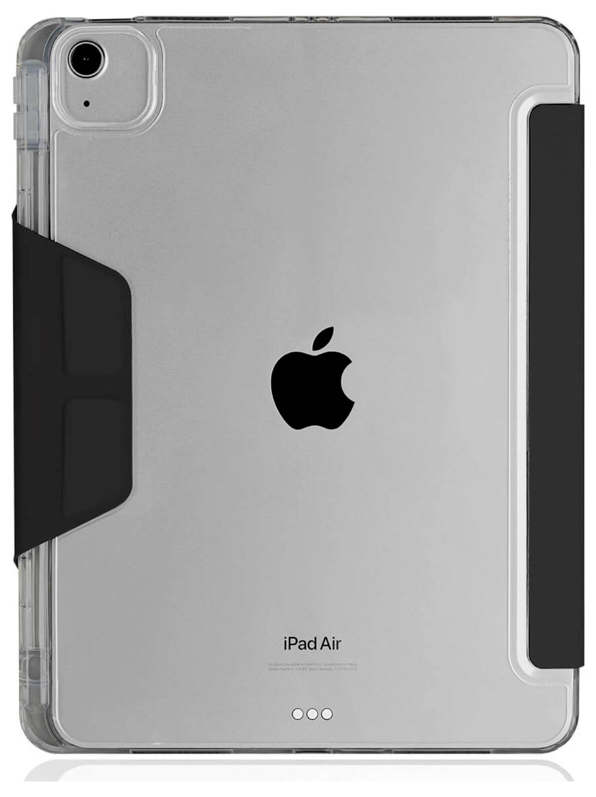 STM Goods Opp Tablet-Cover Apple iPad Air 11 (M3, 2025) 27,9cm (11") Book Cover Schwarz, Transparent