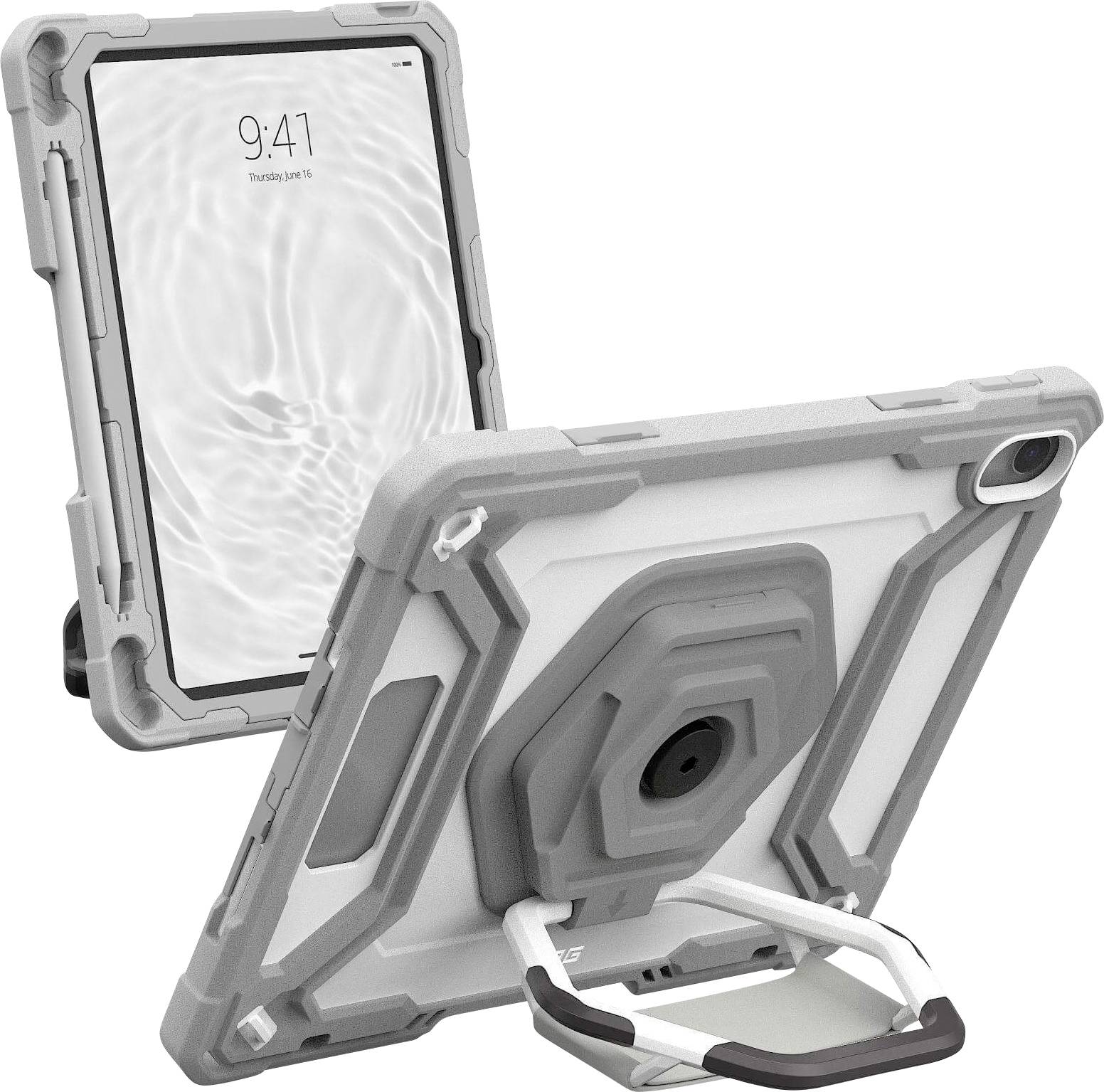 Urban Armor Gear Plasma Tablet-Cover Apple iPad 10.9" (Gen.10, 2022), iPad 10.9" (A16, 2025) 27,9cm (11") Back Cover Weiß, Grau