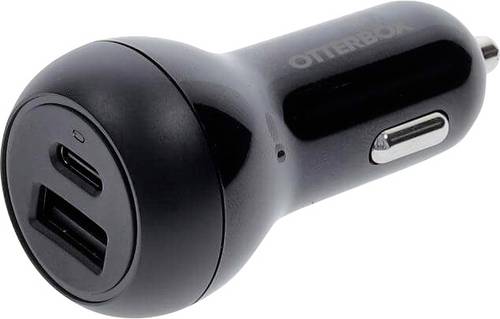 Otterbox KFZ-Ladestation 20W USB-A, USB-C® PPS, USB PD 3.0 Schwarz KFZ Schnellladegerät, USB Power