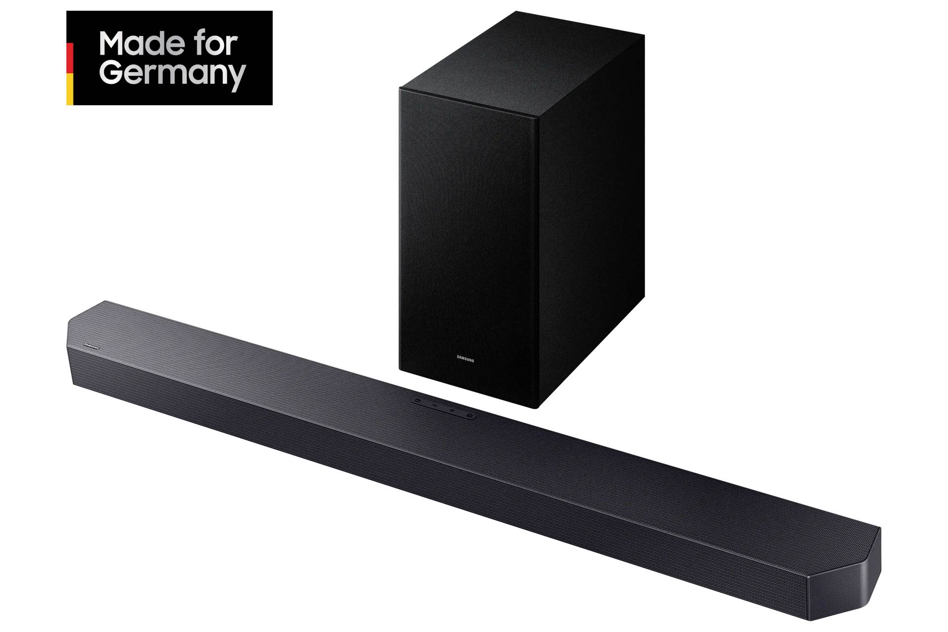 Samsung Q-Serie HW-Q610GF 3.1.2-Kanal Soundbar Schwarz Bluetooth®, Dolby Atmos®, inkl. kabellosem Subwoofer, Wandbefestigung, WLAN