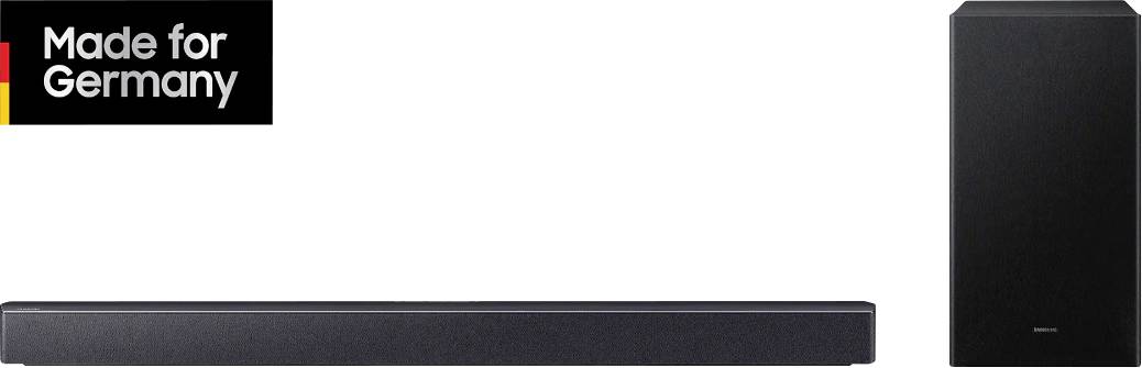Samsung B-Serie HW-B460GF 2.1-Kanal Soundbar Schwarz Bluetooth®, WLAN, inkl. kabellosem Subwoofer