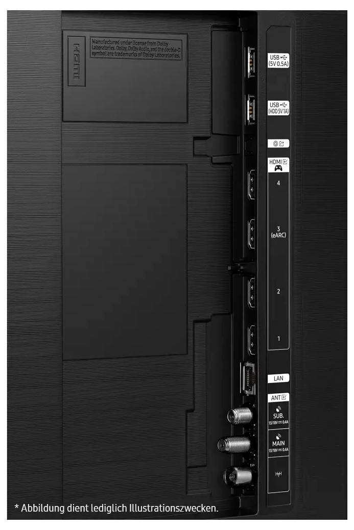 Samsung Neo QLED QN90F 4K Vision AI QLED-TV 214cm 85 Zoll EEK E (A - G) CI+, DVB-C, DVB-S2, DVB-T2, PVR ready, QLED, Smart TV