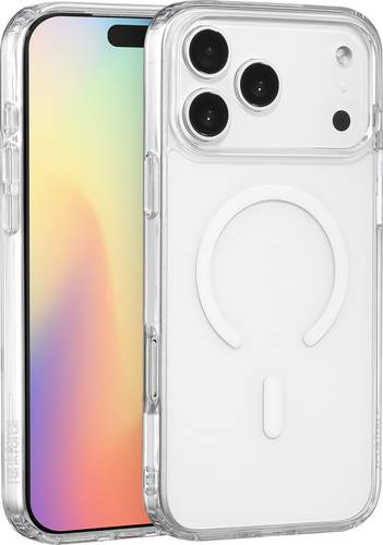 Renkforce RF-6830720 Backcover Apple iPhone 17 Pro Max Transparent MagSafe kompatibel, Induktives L