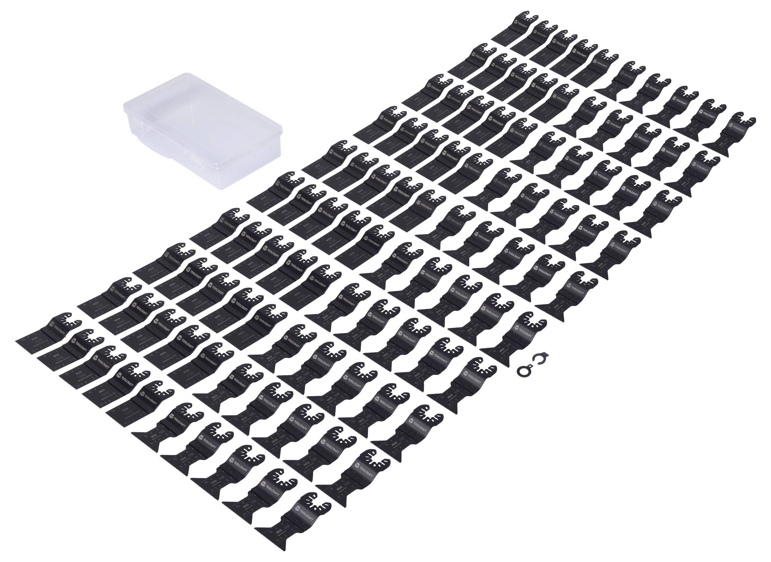 TOOLCRAFT TO-10246107 HCS Multifunktionswerkzeug-Zubehör-Set 100St.