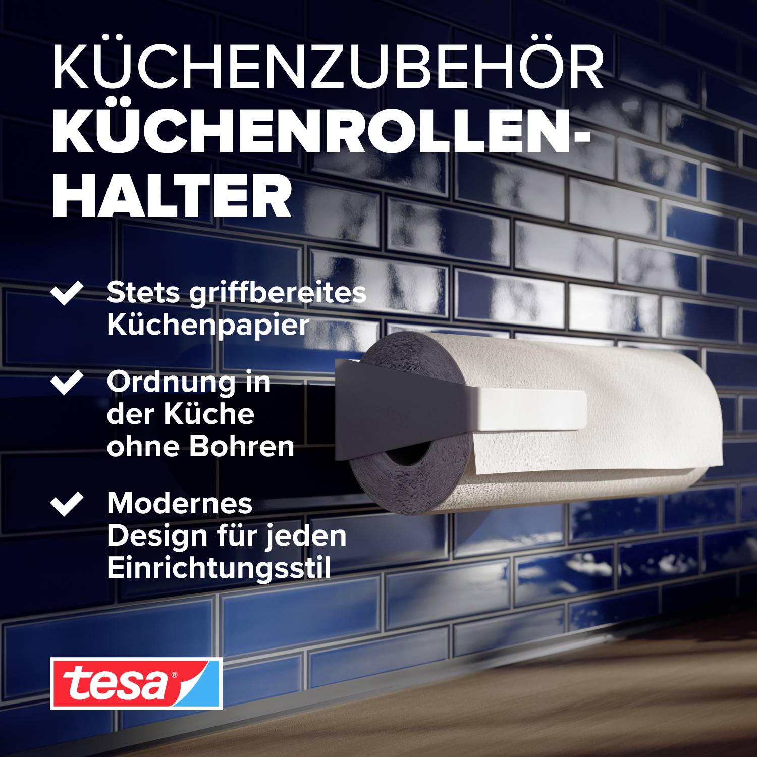 tesa® Küchenrollenhalter 70048-00000-00