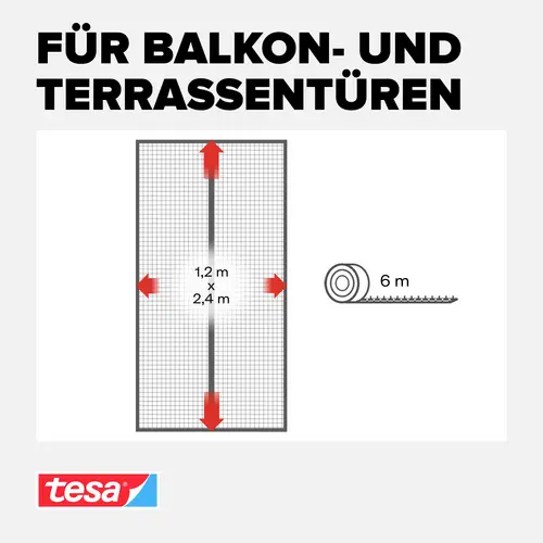 Tesa Insect Stop 55394-00001-00 Magnetvorhang (B x H) 1.2 m x 2.4 m Anthrazit 1 St. Tesa Insect Stop 55394-00001-00 Magnetvorhang (B x H) 1.2 m x 2.4 m Anthrazit 1 St.